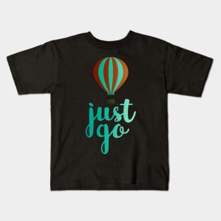 baloon just go Kids T-Shirt